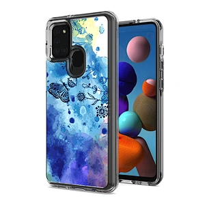 Fashionable Custom IMD Printed PC Phone Case Back TPU Cover For Samsung A51 A71 A21S A31