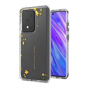 TPC PC Double Layer High Clear Phone Case Mobile Shell With Custom Image for Samsung S20 Plus Ultra