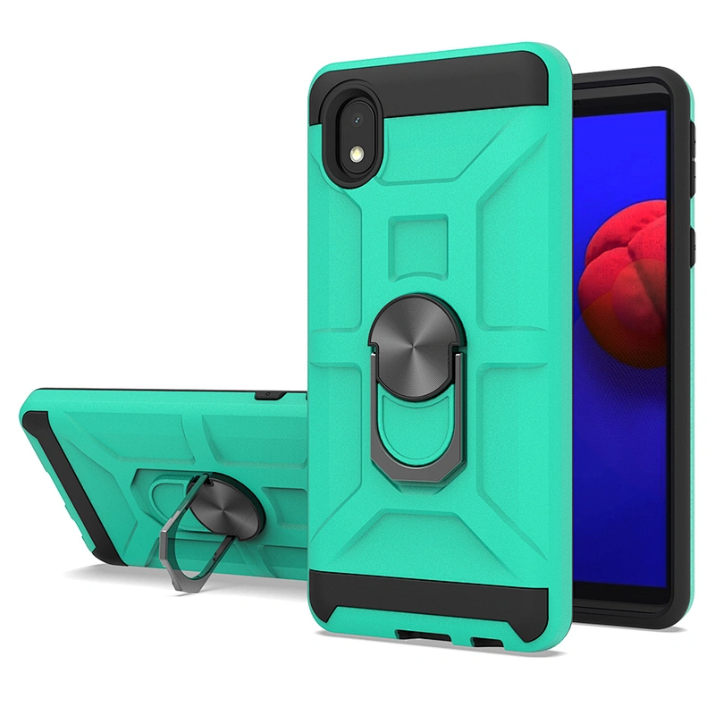 Luxury magnetic kickstand ring phone cover case  for Samsung A02 A12 A32 A52 A72