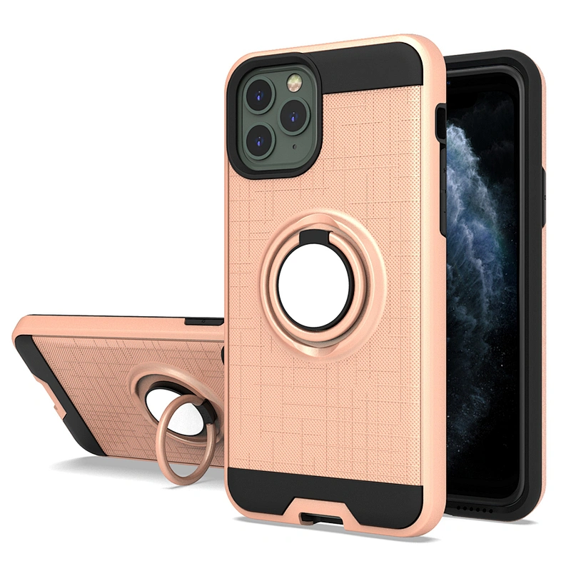 Custom Logo Rotation Ring Holder Mobile phone cases For ZTE blade A602 V9 vita Z970 A530