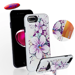 DIY factory price kickstand cell phone case for MOTO E4 plus case for MOTO E4 cover