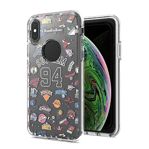 Best selling custom printing mobile accessories protection high clear phone bags for iPhone X XS