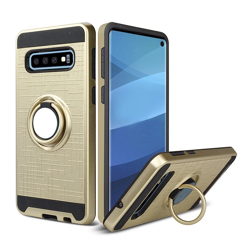 Hot Selling Shockproof Ring Kickstand Car Bracket Phone Case Accessories for Samsung M10 A10