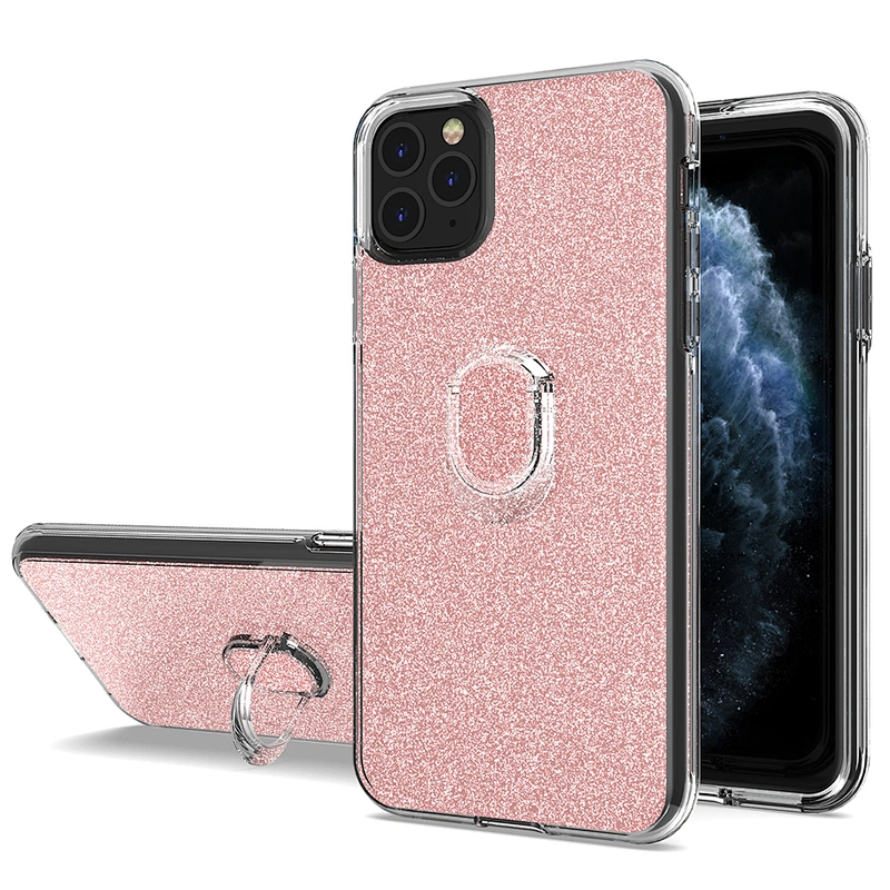 Luxury Girl Design  glitter Shiny mobile phone cover case For IPhone 11 Pro Max SE 2020