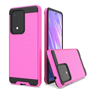 Multi colors non-slip mobile back shell phone case cover for Samsung S20 Plus Ultra