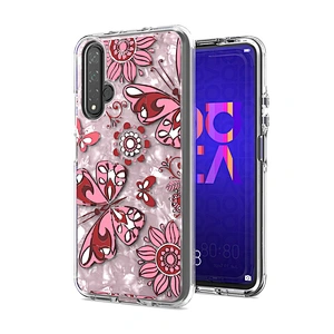 China Factory Direct Sale Phone Accessories TPU PC Glitter Custom Printed Mobile Case for Huawei Nova 5T