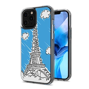 Sitemail shockproof fashion design custom clear imd phone case for IPhone 11 12 pro max