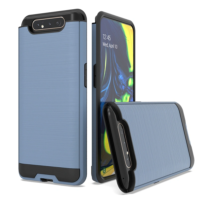 Wholesale 2 in 1 PC TPU phone case luxury pattern phone back cover for Samsung A80 A90