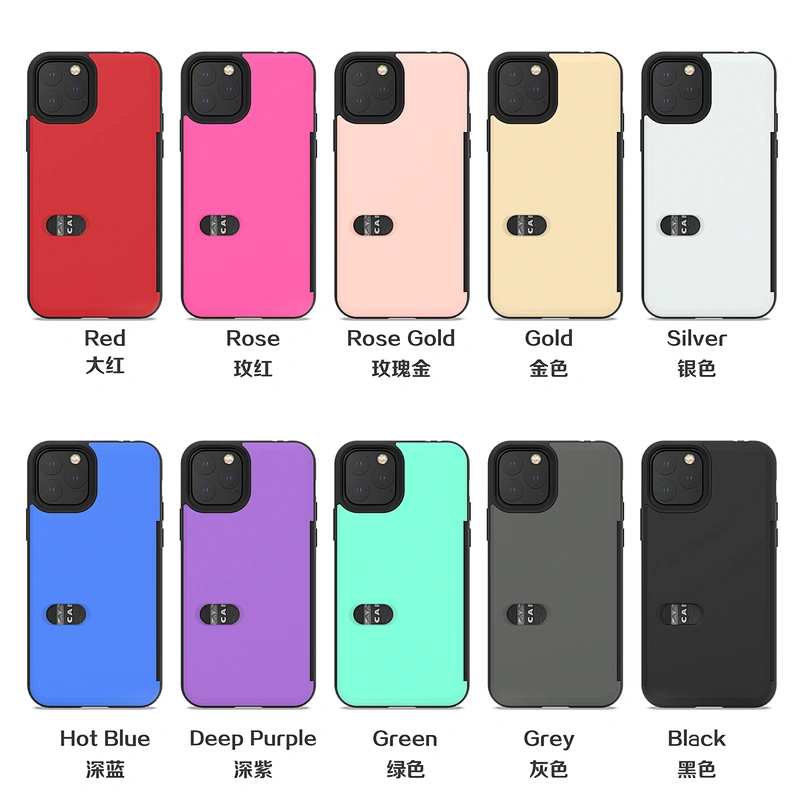 New Models Mobile Cases Fashionable Phone Covers with Credit Card Slot for Motorola E6 Plus Play