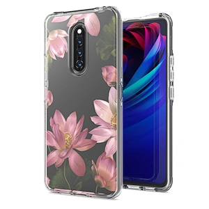 Shiny Crystals Cell Phone Case Transparent Clear cell phone cover for OPPO RENO
