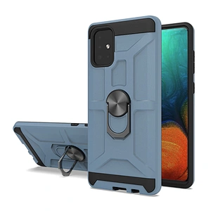 Tpu Pc Ring Holder Kickstand Cases Phone Cover For Samsung A31 A71 A21S Note 20 Ultra A01 Core