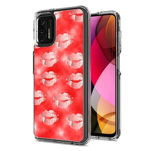 Double layer 2 in 1 fashion printable imd mobile phone cover case for Mototola G Play Power Stylus 2021