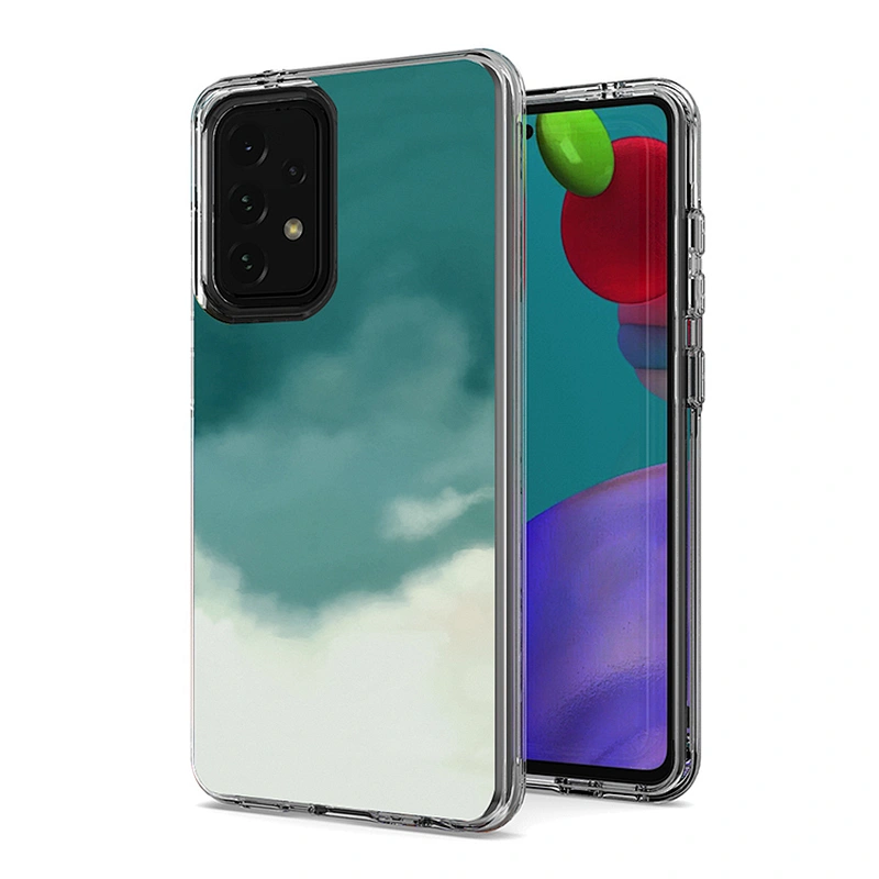 Beautiful colors customized printed covers mobile phone cases for Samsumg A12 A32 A72 A52