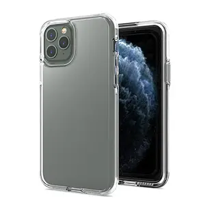 Wholesale Transparent Mobile Cover High Clear TPU PU Phone Case For iPhone 6 7 8 Plus 11 Pro Max X XS XR