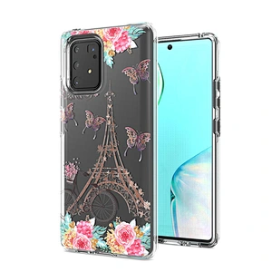 2020 All Models PC TPU Mobile Phone Case Pretty Printed Clear Mobile Covers for Samsung A91 S10 Lite