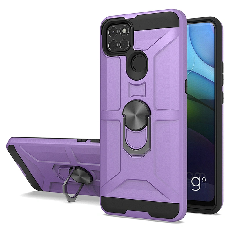 Cell Phone Accessories Covers Ring Holder Mobile Phone Cases For Motorola E7 Plus Play G9 Power