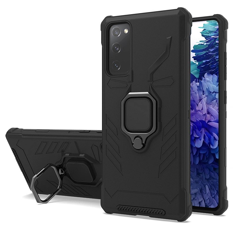 High Quality TPU PC Kickstand Matte Phone Case Mobile Phone Cover For Samsung A12 A32 5G A52 A72 M31 M51