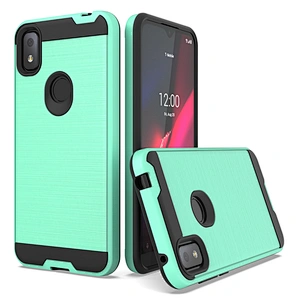 High quality pc tpu 2 in 1 cell phone case for TCL revvl 4 PLUS 5G