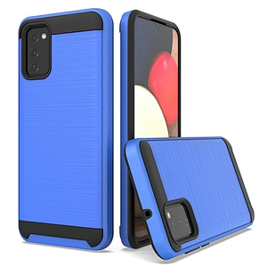 Sitemail fundas para celulares brushed metal phone case back cover for Samsung A02S A12 A32 A52 A72