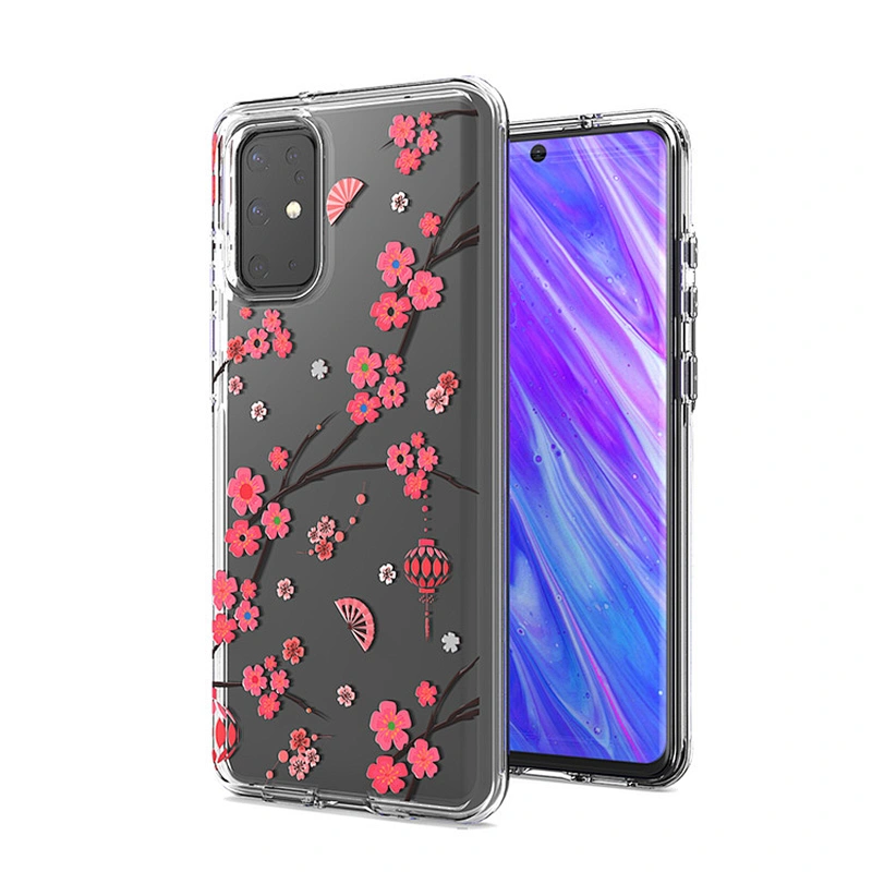 New model double layer custom clear phone cover back housing for Samsung S20 Plus Ultra