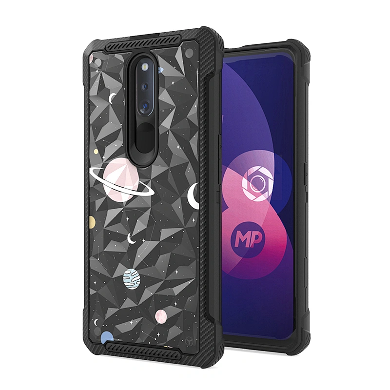 new trending Exquisite diamond phone case for OPPO F11 pro,tpu pc phone accessories for oppo
