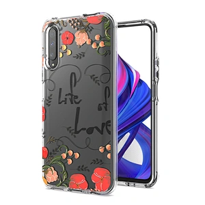 New! Transparent phone cases for Huawei high clear mobile covers with custom printed for Huawei 9X Pro