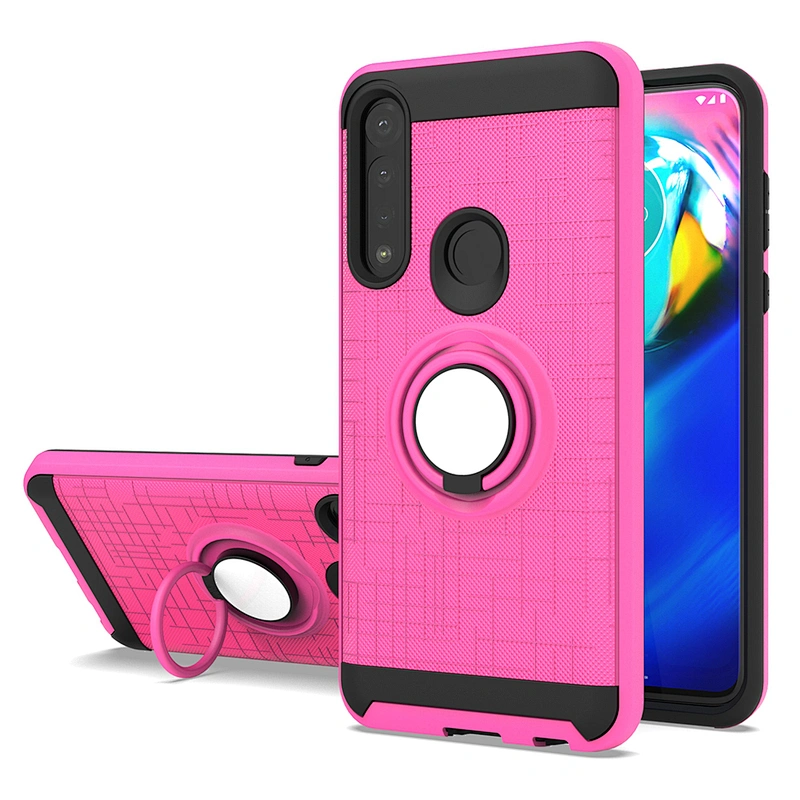 Shockproof Protection 360 degree kickstand with holder phone case For Motorola Moto E7 G8 G power lite E6S