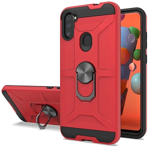 Back Cover 360 Ring Holder Mobile Phone Case For Samsung A01 core A11 A31 A21S