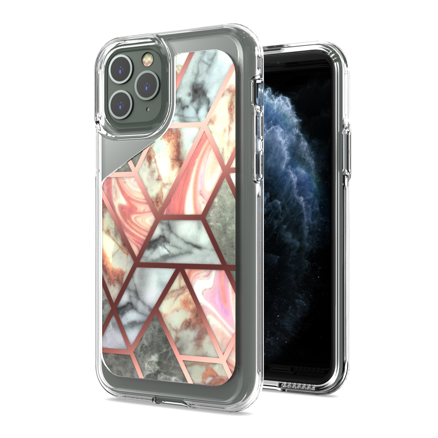 Fashion design marble pattern IMD cover for IPhone 11 pro max 7 8 plus XS MAX case custom