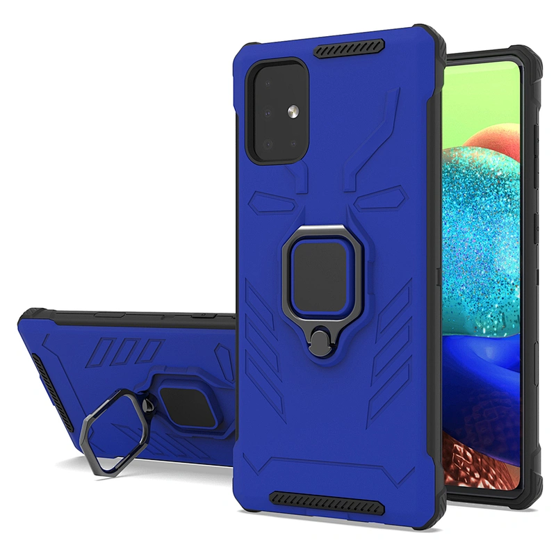 Latest Matte Finish Ring Holder Car Bracket Phone Cover For Samsung A20S A51 A71 A21S