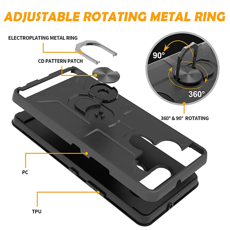 Ring Holder Kickstand Mobile Cases Phone Covers For iPhone 7G 8G Plus 9 SE2 11 Pro Max