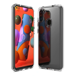 Transparent Floral Phone Case Mobile Back Cover For Samsung A01 A21 Note 10 S10 Lite A91 M80S A11