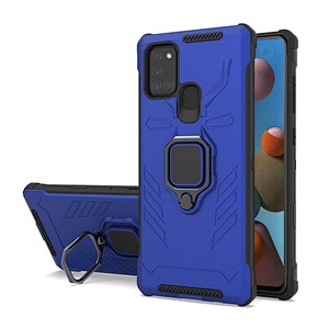 Amazon top selling shock proof cover mobile phone case with ring holder for Samsung A21S