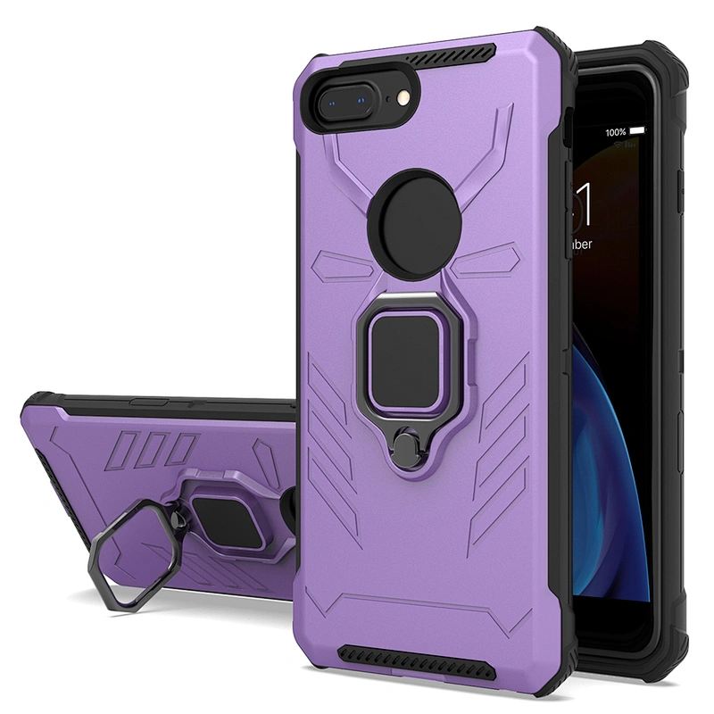 New design high fashion ring holder kickstand cell phone case for iPhone 7 8 Plus