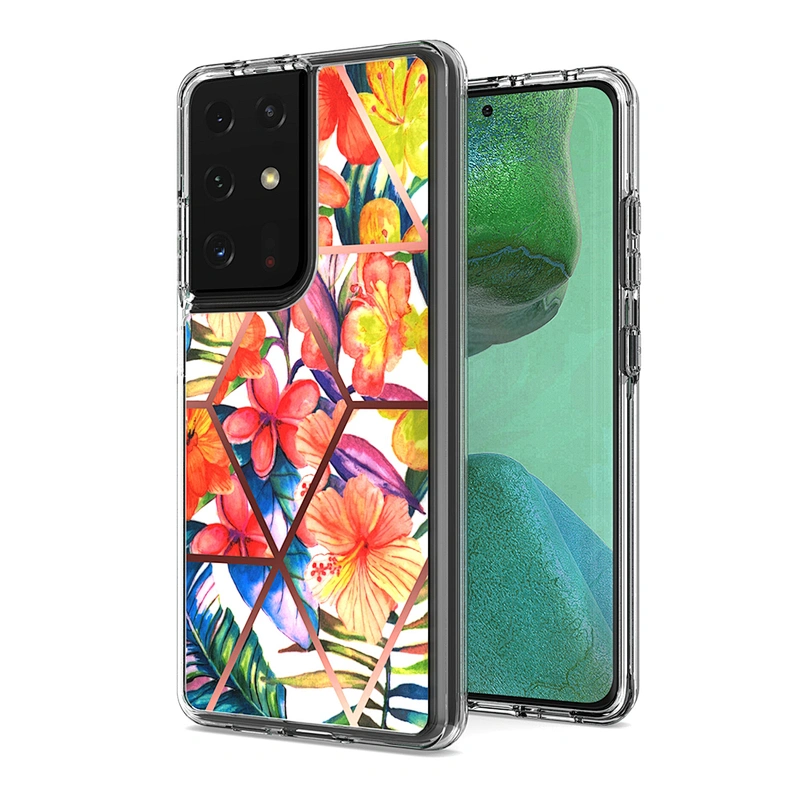 Manufacturer Customizable anti-shock phone cases for Samsung S21 cases plus