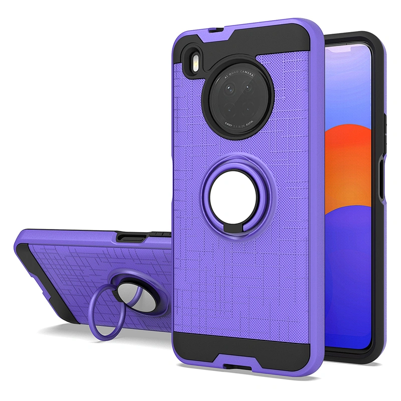 2021 Factory Direct Delivery Covers 360 Ring Bracket Mobile Phone Case For Huawei Y9A Y7A P Smart