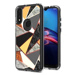China wholesale girly custom imd marble patterns phone cases for Motorola E 2020 E7