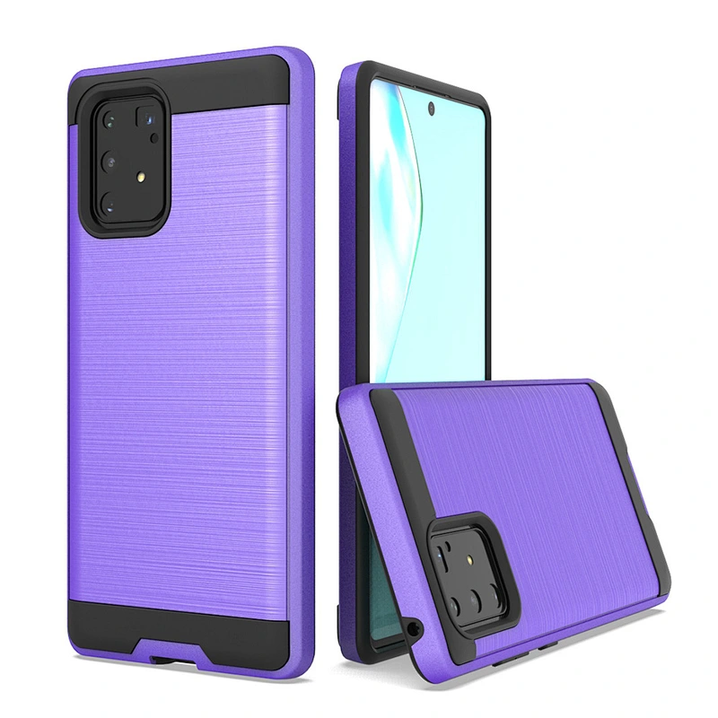 Metal PC phone accessories universal cover phone case for SAMSUNG Note 10 lite A81 A51 S20