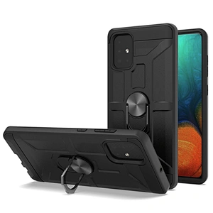 Magnet Car Bracket Metal Ring Holder Mobile Back Covers Case For Samsung A01 A11 A51 A71