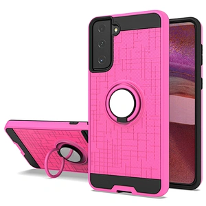 Protective shockproof phone cases cover with fashion ring for Samsung S20 FE S30 Plus Ultra