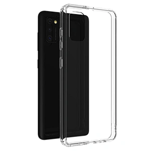 Acrylic tpu clear slim cell phone accessories case back cover for Samsung Galaxy A41