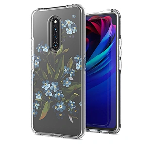 Shiny Crystals Cell Phone Case Transparent Clear cell phone cover for OPPO RENO