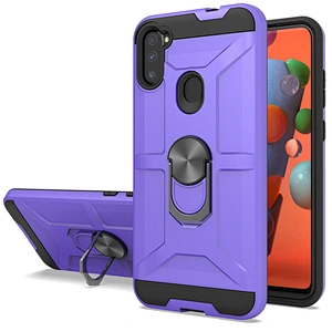 Back Cover 360 Ring Holder Mobile Phone Case For Samsung A01 core A11 A31 A21S