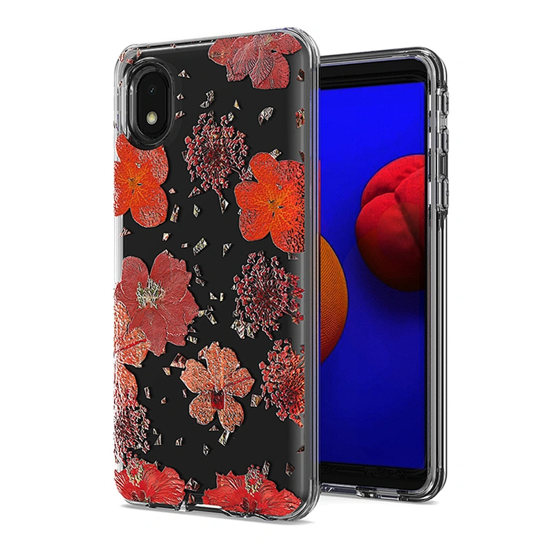 Manufacture Mobile Back Covers Girls Customisable Flower Cell Phone Case For Samsung A01 Core M31 A12 A32 M51