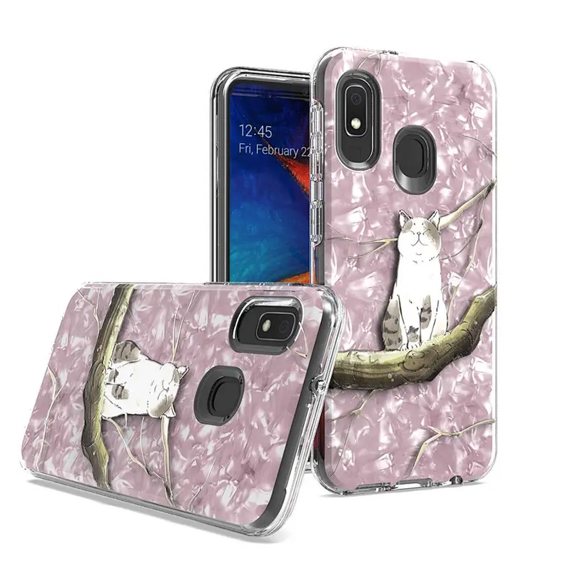 2020 New protective custom clear cell phone case back cover for Samsung A20 A30 A50