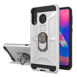New Design Double Layer Mobile Phone Case Holder Stander Ring Phone Cover For Samsung M30 A40S