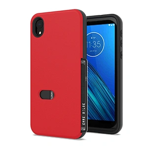 New Models Mobile Cases Fashionable Phone Covers with Credit Card Slot for Motorola E6 Plus Play