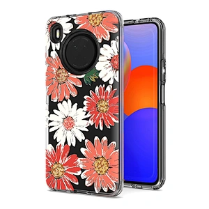 OEM printed fashion mobile phone cover case with customized patterns for Huawei Y7A Y9A P Smart 2021