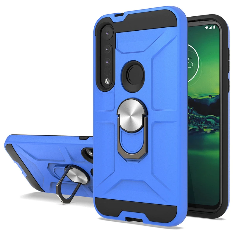 Rose Gold Ring Holder Kickstand cell phone case and covers For Motorola Moto G8 E7 G8 Power lite E6S