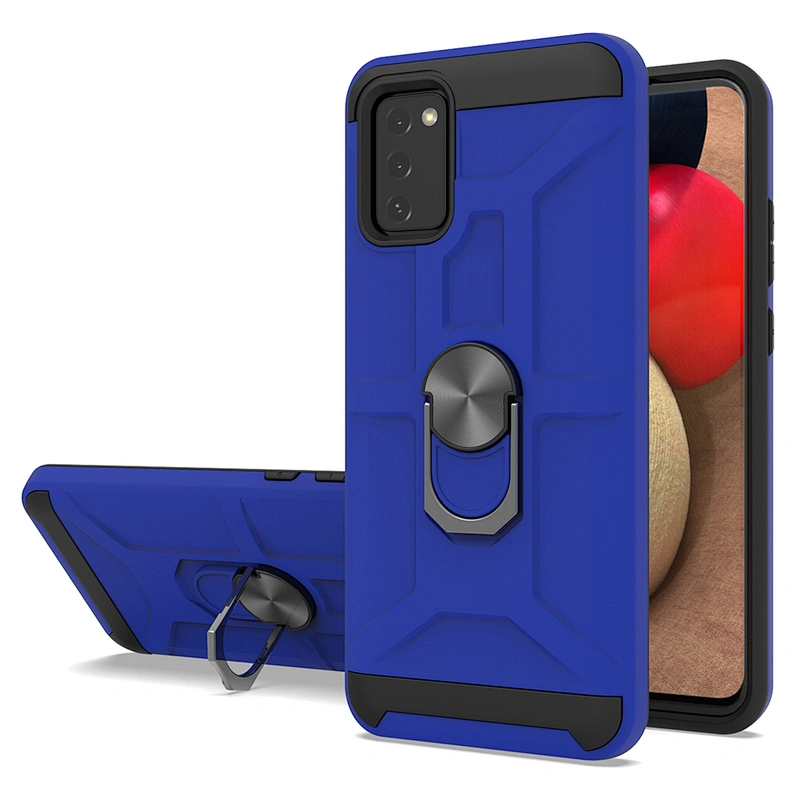 New models functional ring holder phone case cover fundas movil for Samsung A02 A02S US